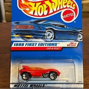 Vintage Hot Wheels 1998 First Editions #38 Cat-a-Pult